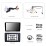 9 pouces Android 13.0 pour TOYOTA COASTER 2013-2015 Radio GPS Système de navigation avec écran tactile HD Bluetooth Carplay prend en charge OBD2