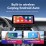 Android 12.0 Carplay 12,3 pouces écran complet pour 2022 TOYOTA Harrier Venza Radio de navigation GPS avec Bluetooth