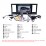 Android 11.0 pour 2015+ VW Volkswagen Galway Radio 9 pouces système de navigation GPS avec écran tactile Bluetooth HD support Carplay DSP