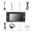 2005 Ford Fiesta Form Android 13.0 Radio de rechange Système de navigation GPS avec lecteur DVD Bluetooth HD 1024 * 600 écran tactile OBD2 DVR Caméra de recul TV 1080P Vidéo 4G WIFI Commande au volant USB Lien miroir