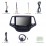 OEM 9 pouces Android 13.0 Radio pour 2015 Changan EADO Bluetooth WIFI HD écran tactile soutien à la navigation GPS Carplay DVR caméra arrière