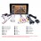 Android 13.0 9 pouces pour 2019 2020 Mitsubishi Triton L200 Radio HD Écran tactile Navigation GPS avec prise en charge Bluetooth Carplay DVR