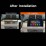 9 pouces dans le tableau de bord 1994-2001 BMW 7 série E38 Android 9.0 Système de navigation GPS avec écran tactile 1024 * 600 3G WiFi TPMS USB DVR Caméra arrière OBDII AUX