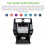 16 pouces Android 9.0 pour 2010-2013 Toyota Prado Radio de navigation GPS avec Bluetooth HD Écran tactile Prise en charge WIFI TPMS DVR Carplay Caméra de recul DAB+