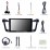 Android 14.0 HD Écran tactile 9 pouces pour 2011 2012 2013-2017 Peugeot 508 Radio Système de navigation GPS avec prise en charge Bluetooth Carplay TPMS