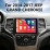 Pour 2014-2017 JEEP GRAND CHEROKEE Radio Android 13.0 HD Écran tactile 9 pouces Système de navigation GPS avec prise en charge Bluetooth Carplay DVR