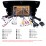 OEM 9 pouces Android 13.0 Radio pour 2018 Mitsubishi Eclipse Bluetooth WIFI HD Écran tactile Prise en charge de la navigation GPS Carplay DVR TV numérique