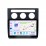 10,1 pouces Android 14.0 pour 2004-2008 Volkswagen Touran Auto A/C Radio avec Bluetooth HD écran tactile système de navigation GPS prise en charge Carplay DAB+