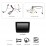 Carplay 9 pouces HD Écran tactile Android 13.0 pour 2020 ISUZU D MAX Navigation GPS Android Auto Head Unit Support DAB + OBDII WiFi Commande au volant