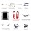 OEM 12,1 pouces Android 10.0 Radio pour TOYOTA LAND CRUISER 100 2002-2007 LEXUS LX470 2003-2007 Bluetooth HD Écran tactile GPS Navigation prise en charge Carplay Caméra arrière TPMS