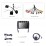 Android 14.0 HD Écran tactile 9 pouces pour Porsche Cayenne 2003-2011 Système de navigation GPS Radio avec prise en charge Bluetooth Carplay TPMS