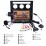 10,1 pouces Android 14.0 pour 2004-2008 Volkswagen Touran Auto A/C Radio avec Bluetooth HD écran tactile système de navigation GPS prise en charge Carplay DAB+