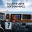 Radio à écran tactile Android 13.0 pour 2010-2016 2017 2018 Toyota Hiace avec prise en charge Carplay Bluetooth intégrée Commande au volant Caméra AHD