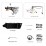 Écran tactile HD Android 13.0 9 pouces pour 2013 Toyota Avalon LHD In Dash Radio avec Carplay Bluetooth WIFI GPS Navi Support DVR