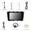 Écran tactile HD 9 pouces Android 13.0 Radio de navigation GPS pour 2009-2015 Geely Emgrand EC8 avec prise en charge de Bluetooth AUX Carplay TPMS