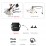 9 pouces Android 13.0 pour Lexus RX300 Toyota Harrie 1997 1998 1999-2003 Système de navigation GPS avec écran tactile HD Prise en charge Bluetooth Carplay OBD2