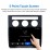 10,1 pouces Android 14.0 pour 2004-2008 Volkswagen Touran Auto A/C Radio avec Bluetooth HD écran tactile système de navigation GPS prise en charge Carplay DAB+