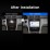 Au tableau de bord Radio BENZ C CLASS (W203) 2002-2004 BENZ CLK-CLASS (W209) 2002-2006 Android 13.0 Navigation GPS Bluetooth WIFI 1080P Système audio USB Prise en charge Caméra de recul DVR OBD2 TPMS