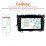 Android 10.0 8 pouces 2006-2011 Honda CRV Radio GPS Navi System 1024 * 600 Écran capacitif multi-touch Bluetooth WiFi Lecteur DVD