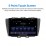 Écran tactile HD 10,1 pouces pour radio stéréo BAIC SENOVA D70 2013 de remplacement avec navigation GPS Bluetooth Carplay FM/AM Radio prend en charge la caméra de recul WIFI