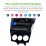 Android 14.0 9 pouces pour 2009 2010 2011 Mazda RX8 Radio HD Écran tactile Système de navigation GPS avec prise en charge Bluetooth Carplay Caméra de recul