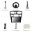 Android 14.0 HD écran tactile 9 pouces pour Honda Six Accord 2001 Radio système de navigation GPS avec support Bluetooth