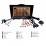 Écran tactile HD 9 pouces Android 13.0 Radio de navigation GPS pour 2018-2019 Lada Granta avec prise en charge Bluetooth AUX WIFI Carplay DAB + DVR OBD