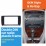 Radio Black Double Din Car Fascia pour 2009 ROVER MG7 Interface Autostereo Support tableau de bord Lecteur DVD Cadre Fitting