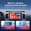 Android 13.0 pour VW Volkswagen Universal Radio 7 pouces HD Système de navigation GPS à écran tactile avec prise en charge Bluetooth AUX Digital TV Carplay