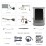 Écran tactile HD 9.7 pouces pour HYUNDAI VERACRUZ haut de gamme autoradio stéréo Bluetooth Carplay système stéréo prise en charge caméra AHD