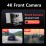 10.26" Carplay Dash Caméra Dvr Android Auto WiFi FM Prise en charge de la caméra de recul 4K H.265 1080P