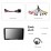Android 13.0 Radio de navigation GPS à écran tactile de 9 pouces pour Hyundai Azera 2006-2010 avec prise en charge Bluetooth USB WIFI AUX Caméra arrière Carplay SWC