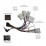 Pour 1999-2005 TOYOTA VITZ YARIS ECHO Radio Android 13.0 HD Écran tactile 9 pouces Système de navigation GPS avec prise en charge Bluetooth Carplay DVR