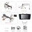 OEM 9 pouces Android 13.0 Radio pour 2015-2018 Subaru Legacy Bluetooth HD Écran tactile Navigation GPS Musique AUX Carplay support TPMS