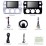 9 pouces 2007-2018 Toyota FJ CRUISER Android 11.0 HD à écran tactile Système de navigation GPS auto stéréo Prise en charge Bluetooth 3G / 4G WIFI Commande au volant Vedio Carplay DVR