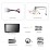 Android 13.0 9 pouces Radio de navigation GPS pour 2015 Mahindra Marazzo avec support tactile HD Carplay Bluetooth WIFI support TPMS TV numérique