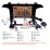 Écran tactile HD 9 pouces Android 13.0 Radio de navigation GPS pour 2007-2008 Ford S-Max Auto A / C avec prise en charge Bluetooth AUX Carplay DAB + OBD