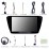 10,1 pouces Android 13.0 Radio de navigation GPS pour 2015-2018 Skoda Superb avec écran tactile HD Prise en charge Bluetooth USB AUX Carplay TPMS