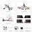 OEM 9 pouces Android 14.0 pour Toyota C-HR 2018 Radio avec Bluetooth HD écran tactile système de navigation GPS Carplay