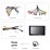 2017-2018 Mitsubishi Xpander 9 pouces Android 13.0 HD Écran tactile Bluetooth Navigation GPS Radio Prise en charge USB AUX Carplay WIFI Mirror Link TPMS
