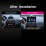 Écran tactile HD 9 pouces Android 14.0 Radio de navigation GPS pour 2014 Saipa Tiba avec prise en charge Bluetooth AUX WIFI Carplay TPMS DAB +