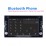 6.2 pouces Android 12.0 Radio universelle Bluetooth AUX HD Écran tactile WIFI Navigation GPS Carplay USB support TPMS DVR