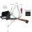 Radio de navigation GPS Android 13.0 10,1 pouces pour Ford New Transit 2009-2019 avec écran tactile HD Prise en charge Bluetooth Carplay Commande au volant