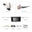 7 pouces Android 12.0 Radio de navigation GPS pour 1999-2004 Rover 75 avec écran tactile HD Carplay Bluetooth WIFI Prise en charge USB Caméra de recul TV numérique