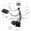 7 pouces Android 12.0 Radio de navigation GPS pour 1999-2004 Rover 75 avec écran tactile HD Carplay Bluetooth WIFI Prise en charge USB Caméra de recul TV numérique