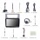 OEM 9 pouces Android 10.0 pour 2004-2008 Volkswagen Touran Radio avec Bluetooth HD à écran tactile support du système de navigation GPS Carplay DAB +