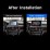 Autoradio Carplay 9 pouces Android 13.0 pour FORD MONDEO SEDAN 2000-2003 Navigation GPS Android Auto Prise en charge DAB + OBDII WiFi Commande au volant