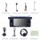 7 pouces Android 10.0 Radio de navigation GPS pour 1999-2004 Rover 75 avec écran tactile HD Carplay Bluetooth WIFI AUX support Mirror Link SWC 1080P Video