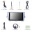 9 pouces Android 10.0 HD 1024 * 600 Radio à écran tactile pour 2009-2013 Toyota Prius Pilote gauche GPS Navigation Bluetooth Musique WiFi Miroir Lien caméra de vision arrière AUX