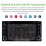 Radio de navigation GPS Android 10.0 de 6,2 pouces pour 1996-2018 Toyota Corolla Auris Fortuner Estima Innova avec support tactile WIFI Bluetooth Carplay à écran tactile OBD2 1080P